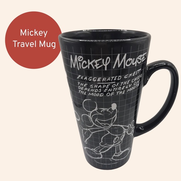 Disney Mickey Mouse Sketchbook Black Travel Mug - 12 fl oz. - Picture 8 of 15